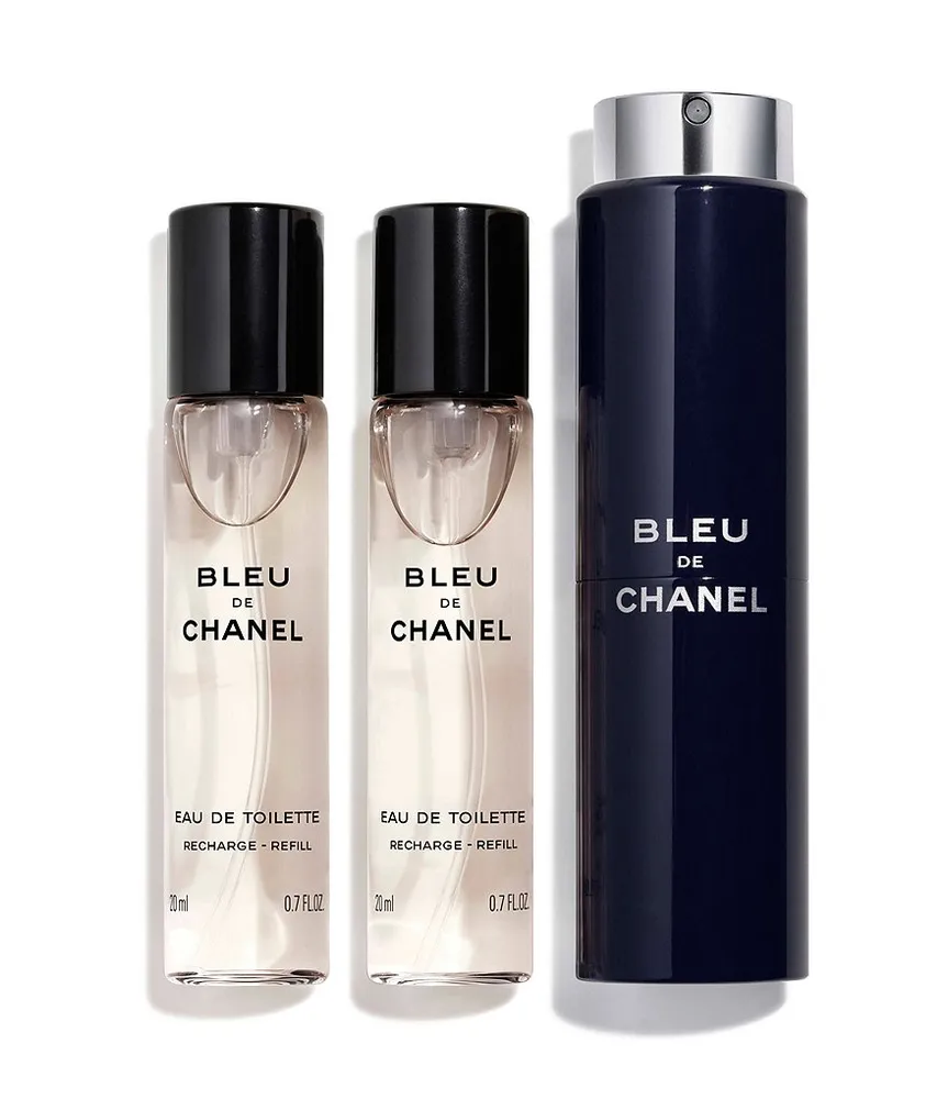 CHANEL 2-Pc. BLEU DE CHANEL Eau de Parfum Gift Set, NEW (5 oz EDP + Travel )
