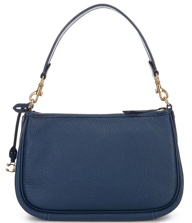 COACH Cary Pebble Leather Crossbody Shoulder Bag