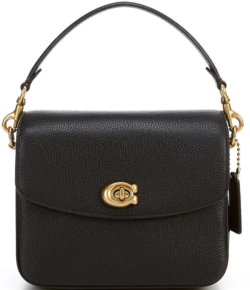 COACH Men's Charter Crossbody Bag in Pebble Leather with Chain