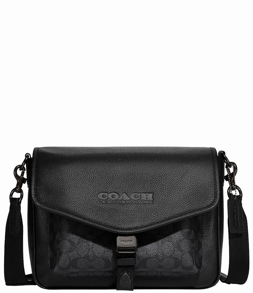 COACH Charter Leather Crossbody Bag