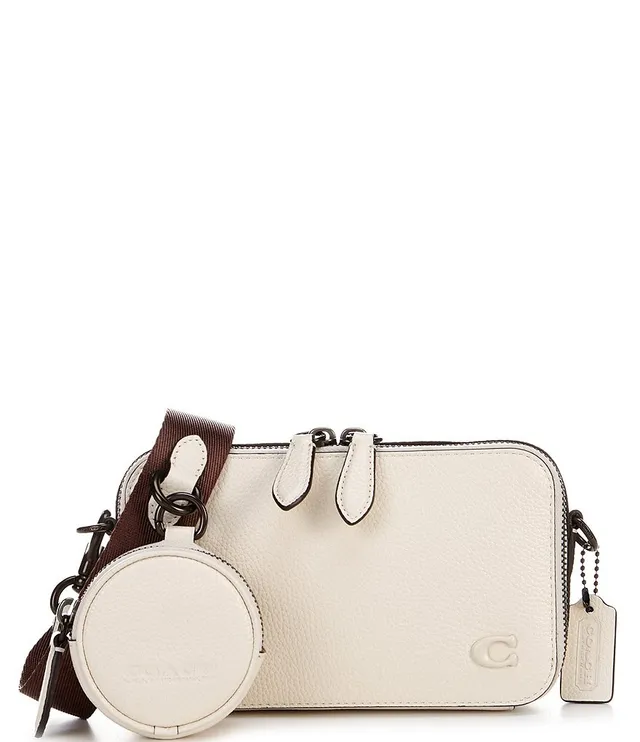 COACH Charter Polished Pebble Leather Slim Crossbody