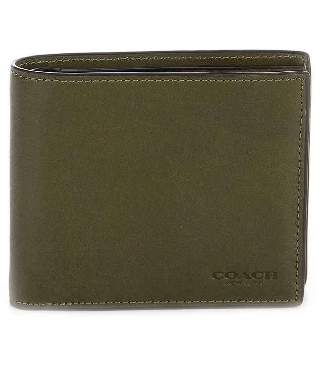 Coach Men's Slim Billfold in Sport Calf Wallets