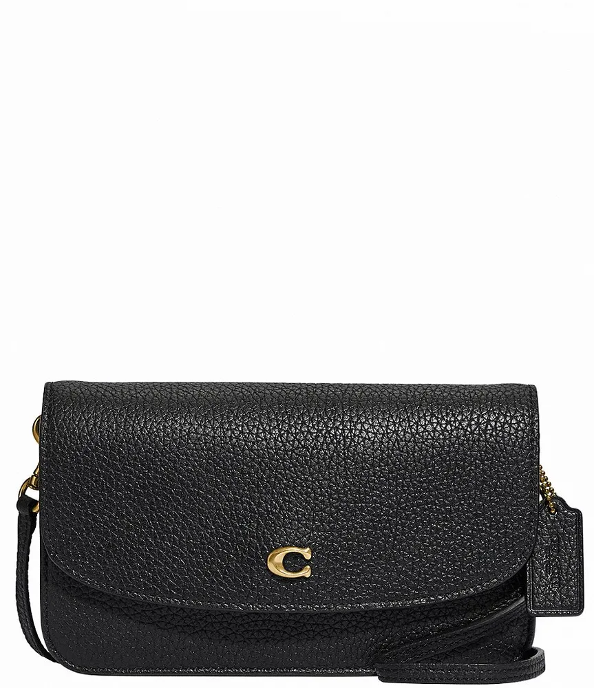 COACH Polished Pebble Leather Hayden Crossbody