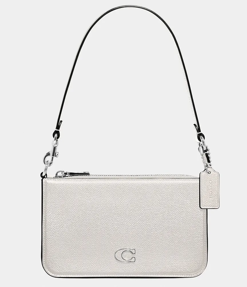 COACH Signature Logo Jacquard Demi Shoulder Bag, Dillard's