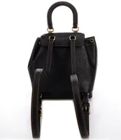 Shop COACH Riya Leather Mini Backpack