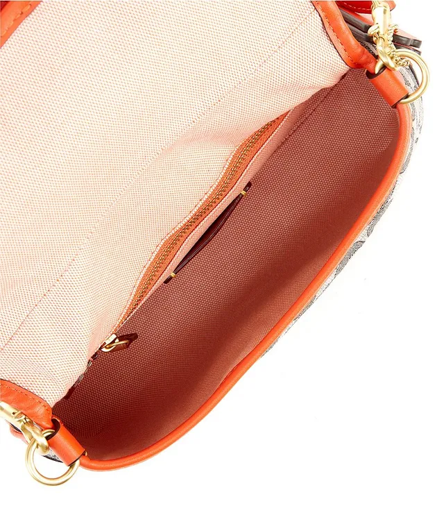 Coach Soho Signature Jacquard Shoulder Bag - Sun Orange