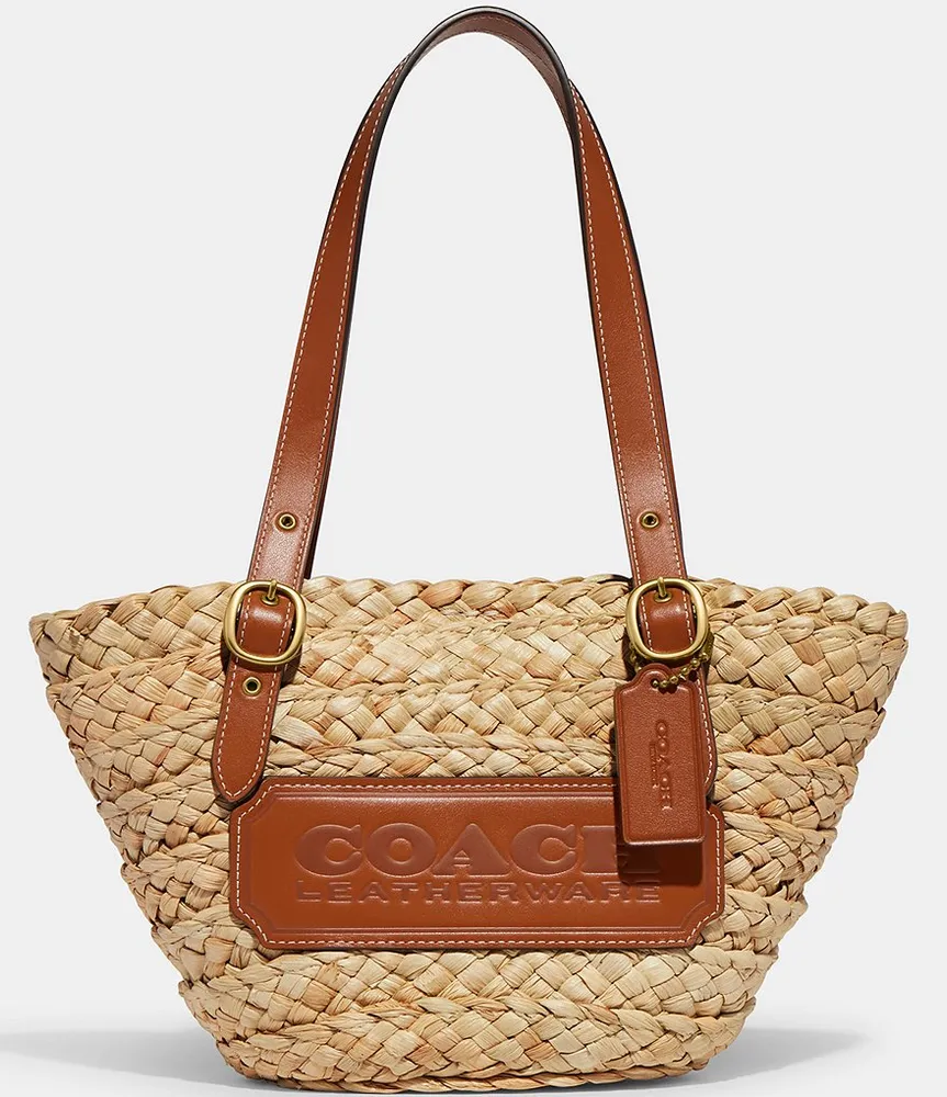 Coach Straw Bag