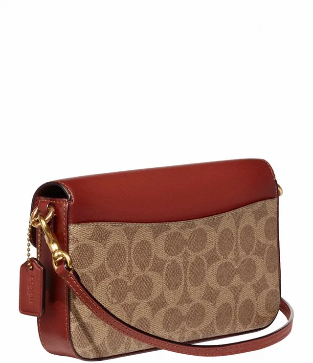 COACH Coated Canvas Signature Logo Chase Crossbody Bag