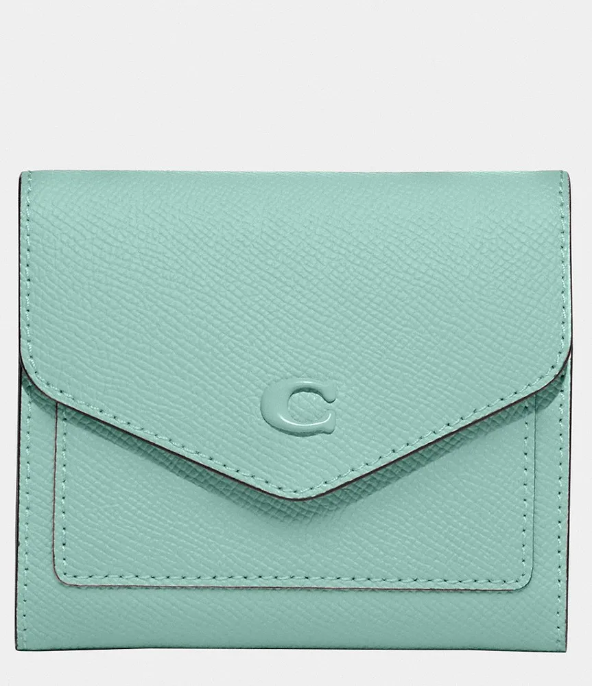 COACH Wyn Small Wallet In Colorblock in Blue