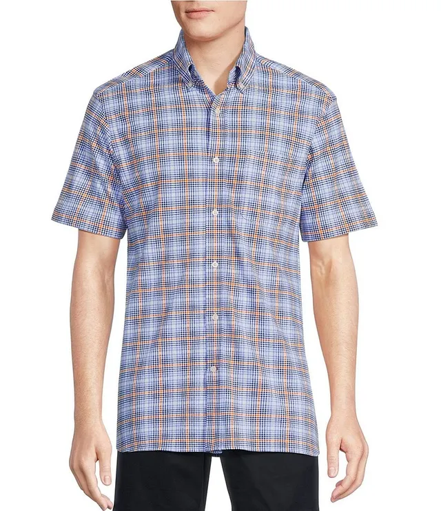 Cremieux Blue Label United In Cremieux Collection Bandana Patchwork Short  Sleeve Woven Camp Shirt