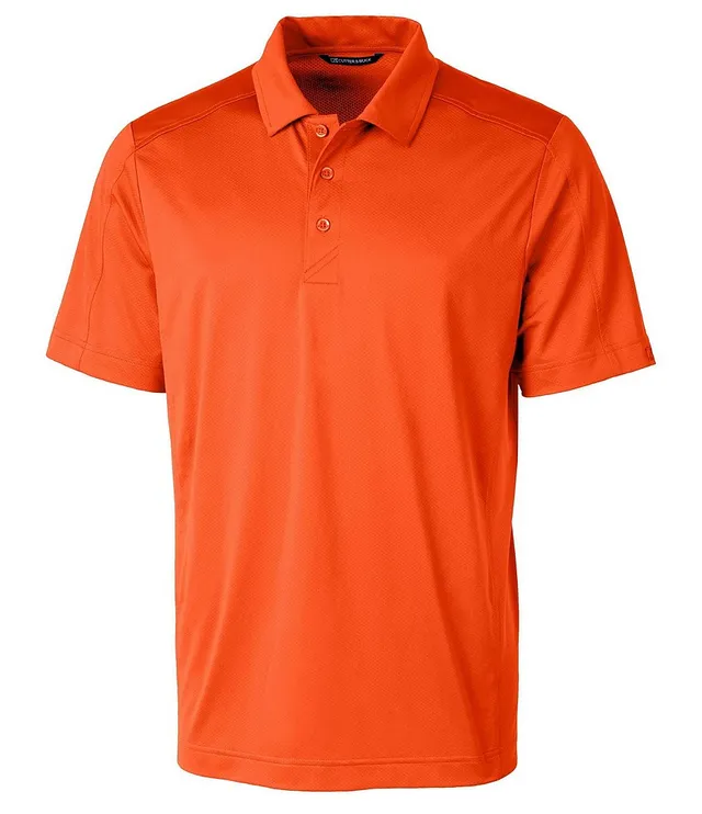 Cutter  Buck Prospect Short-Sleeve Jacquard-Textured Stretch Polo Shirt  The Shops at Willow Bend