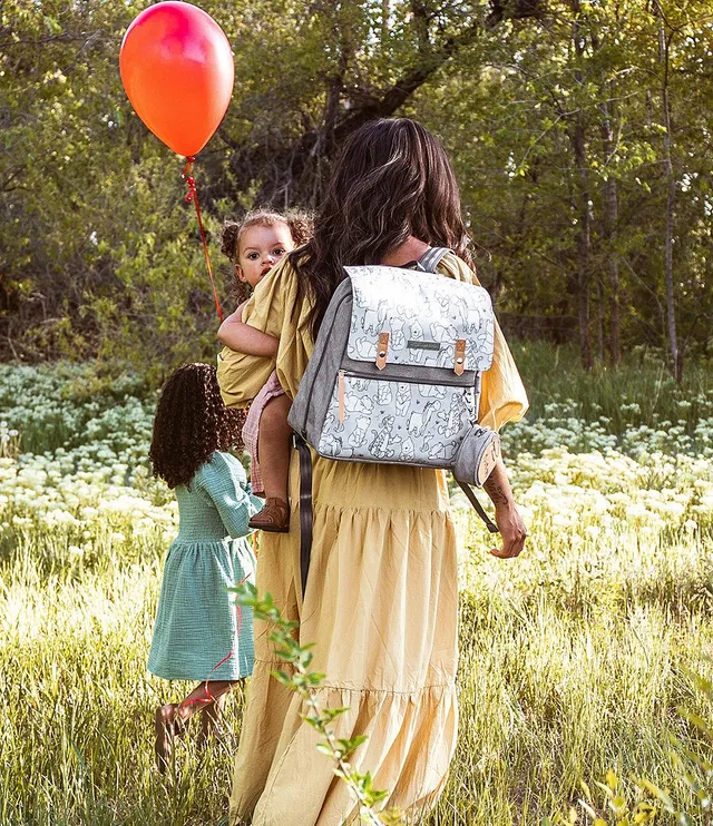 Petunia Pickle Bottom Axis Backpack - Playful Pooh