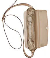 Dkny Seth Vegan Leather Shoulder Bag - White