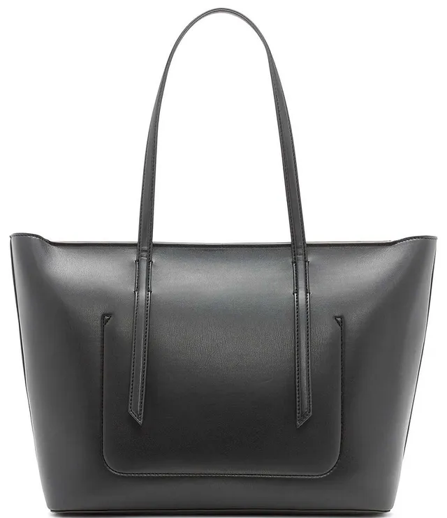 Dkny Sophie Vegan Leather Knot Shoulder Bag - Black