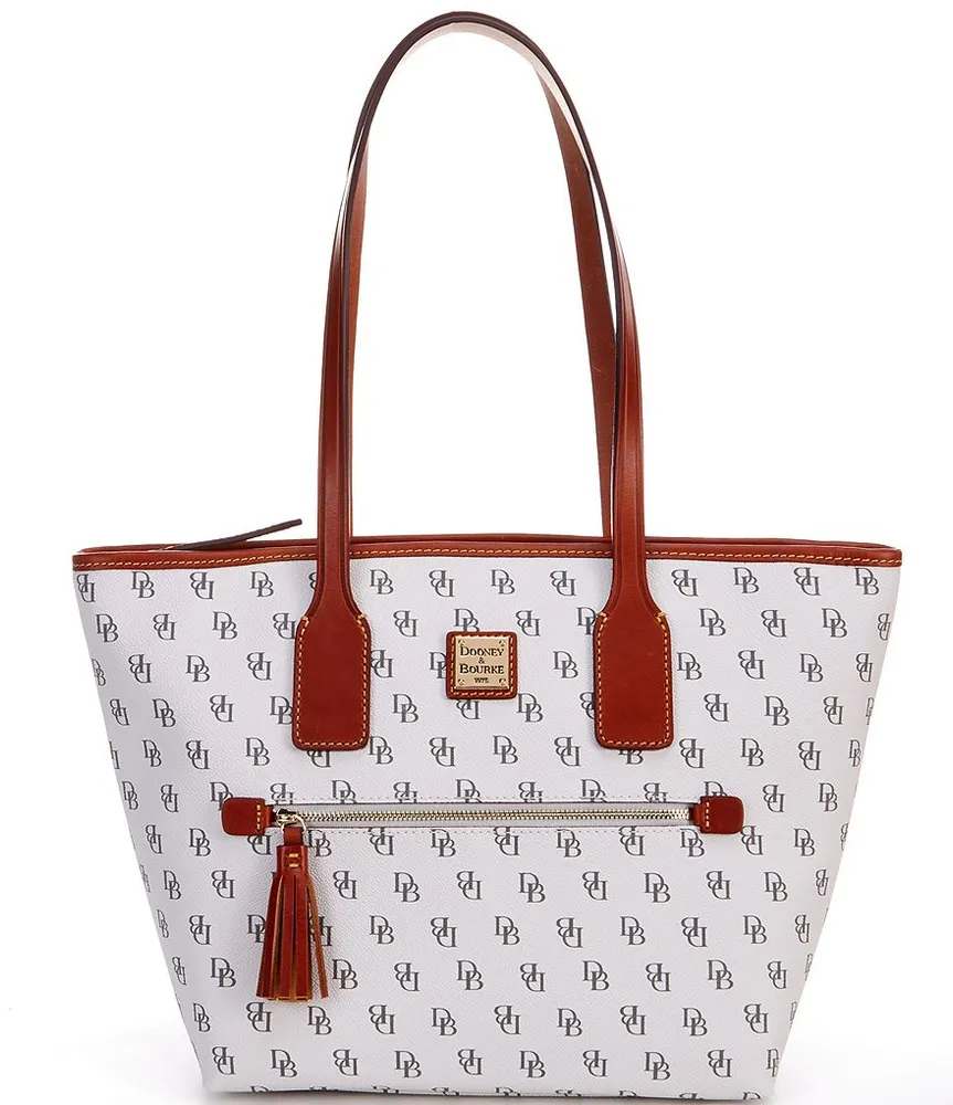 Dooney & Bourke Gretta Collection Signature Logo Print Tote Bag