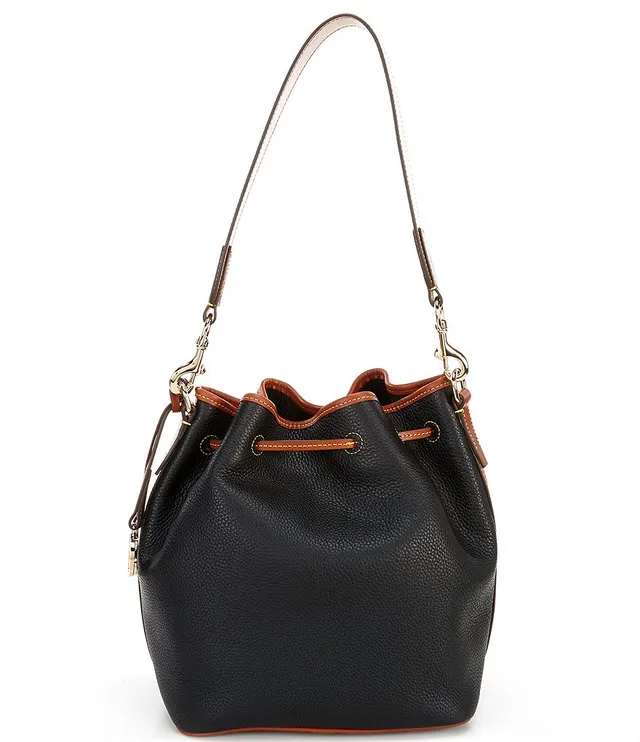 Dooney Bourke Pebble Collection Drawstring Bucket Bag