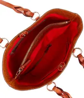 Dooney Bourke Tammy Leather Tote Bag - Caramel