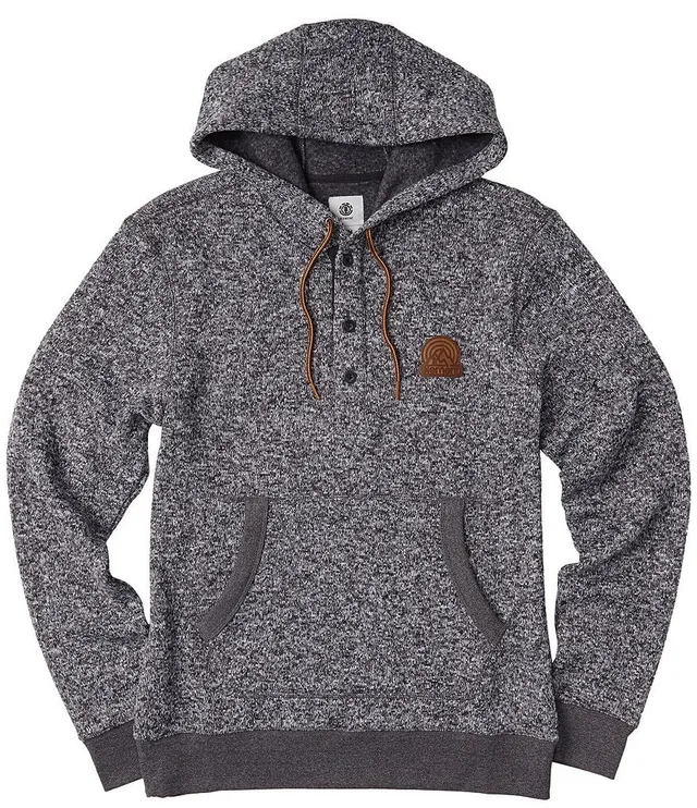 element highland mens henley hoodie