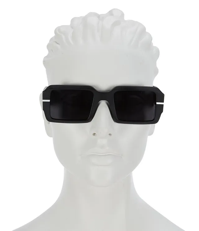 Shop Fendi Fendigraphy 52MM Rectangular Sunglasses