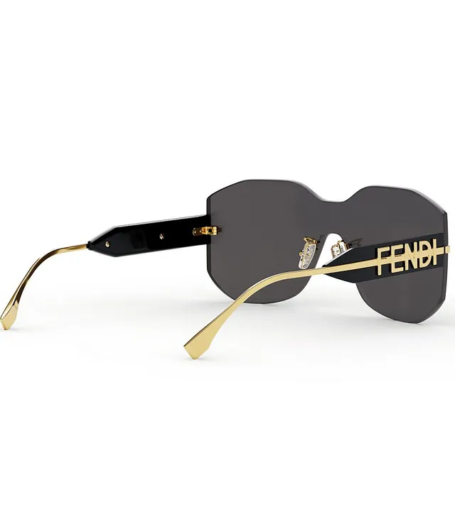 Fendi Women's Fendigraphy Geometric Rectangular Sunglasses
