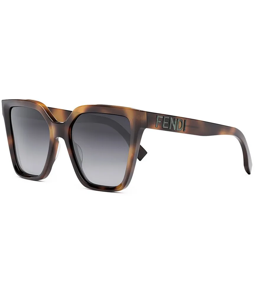 Fendi O'Lock Square Sunglasses, 55mm