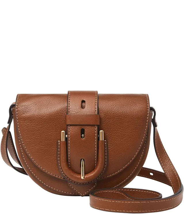 Vince Camuto Passo Leather Crossbody Saddle Bag