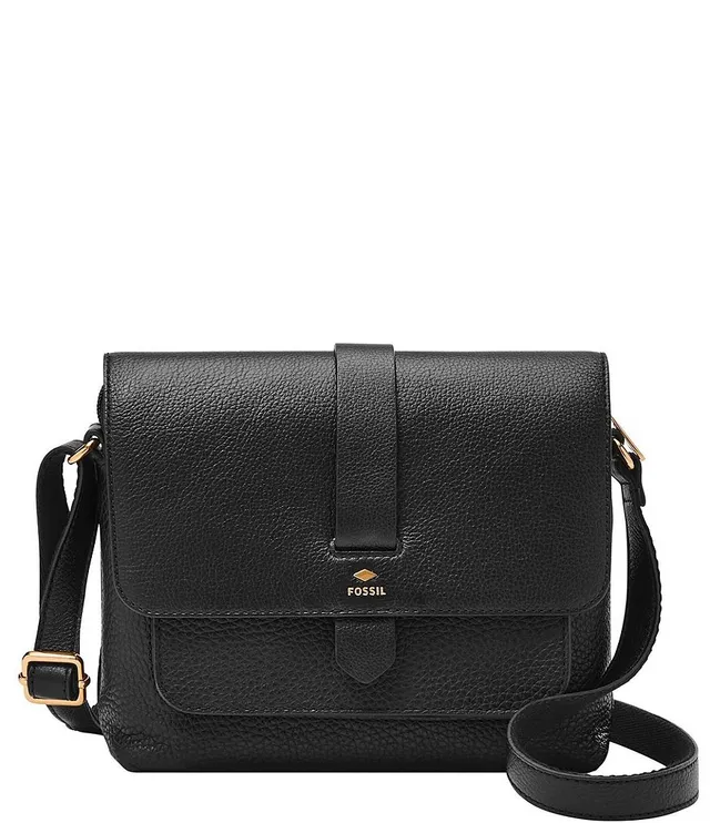 Fossil Lennox Small Flap Crossbody Bag - Saddle