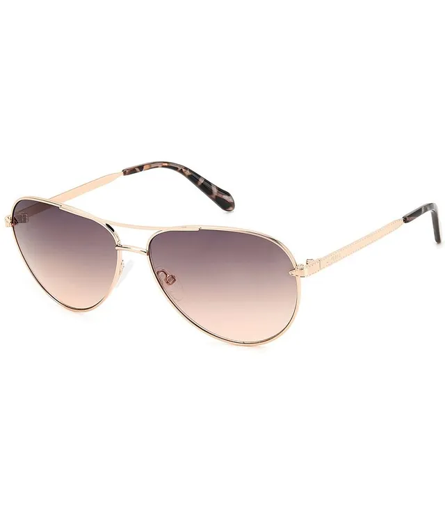 Fossil Women's Fos3062s Aviator Sunglasses