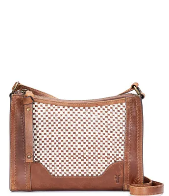 Dillards, Bags, Vintage Leather Woven Shoulder Bag From Dillards