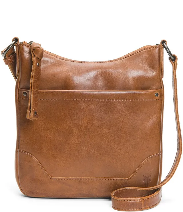 Frye Melissa Zip Leather Crossbody Bag