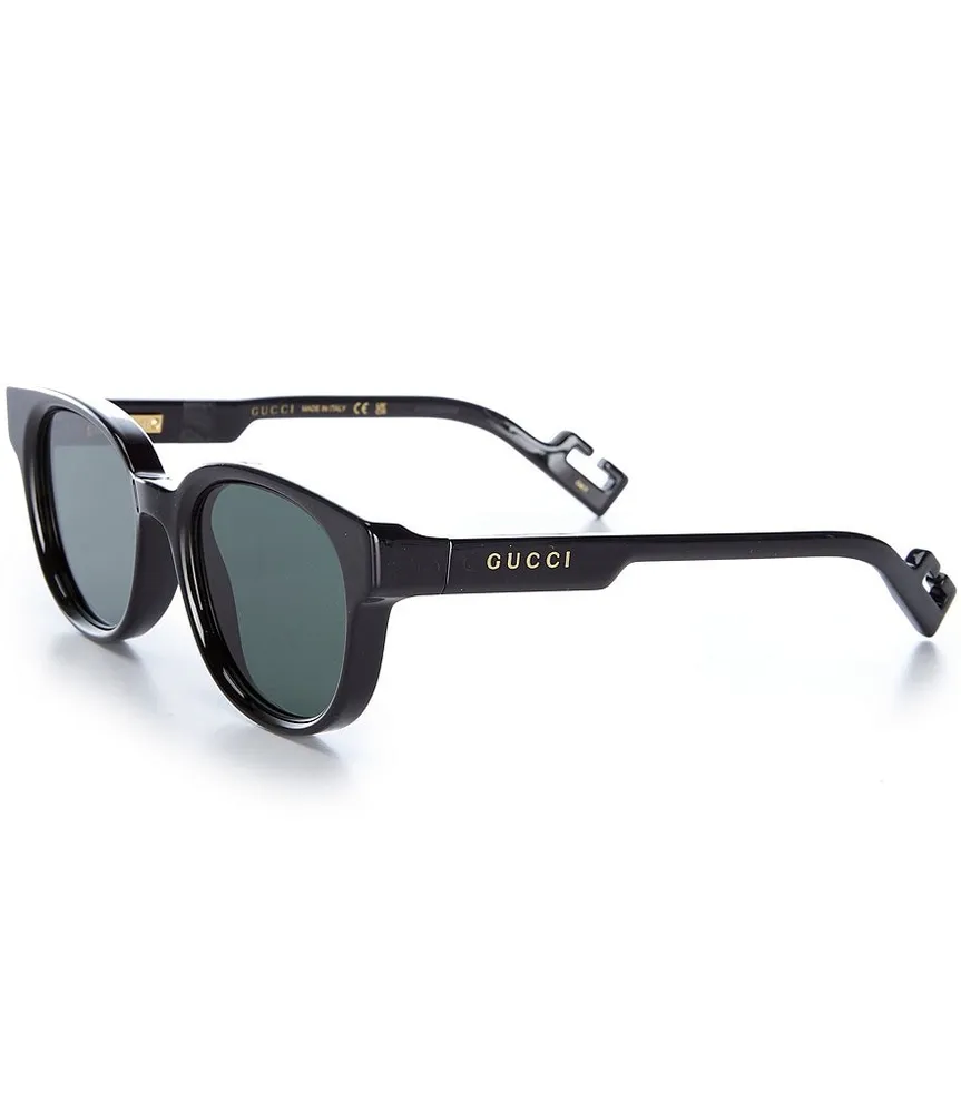 Gucci 53mm Rectangle Sunglasses in Black