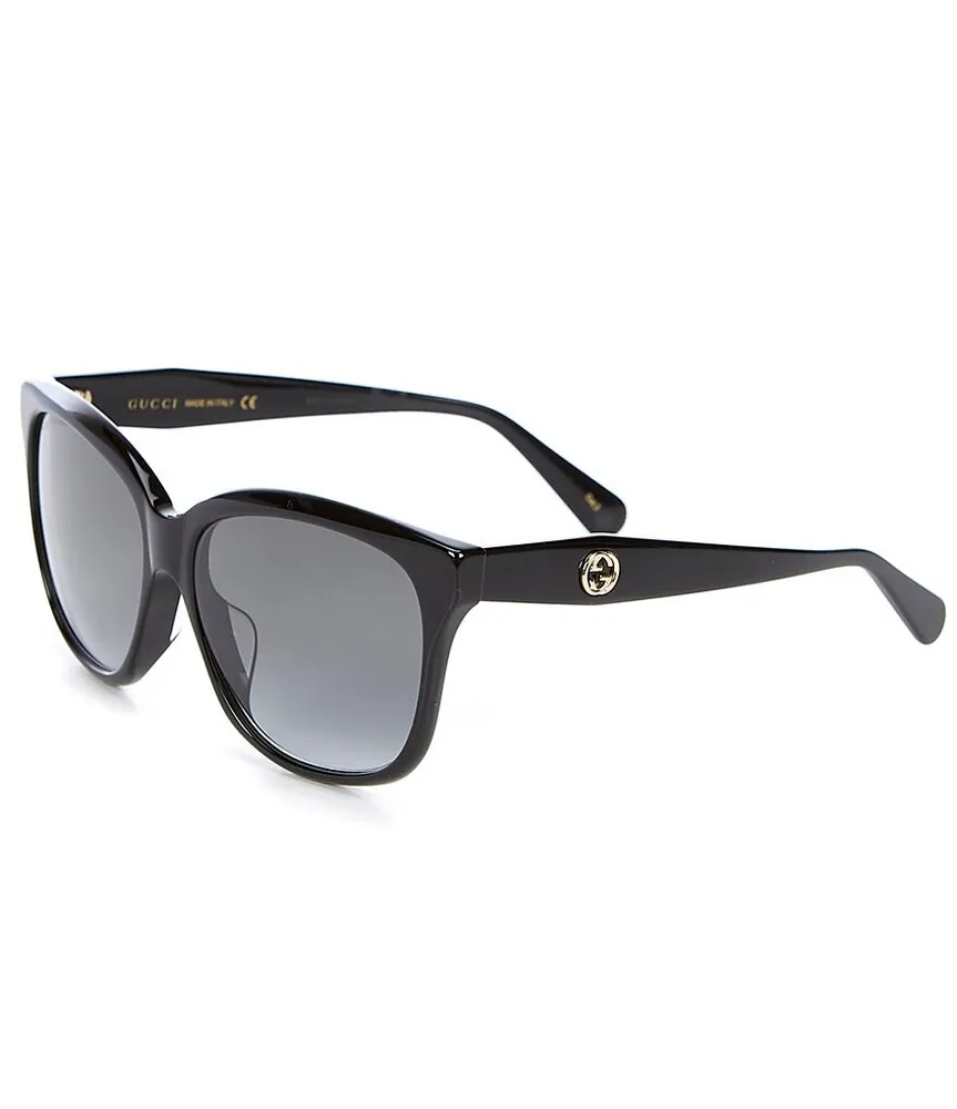 Gucci Square Sunglasses, 56mm