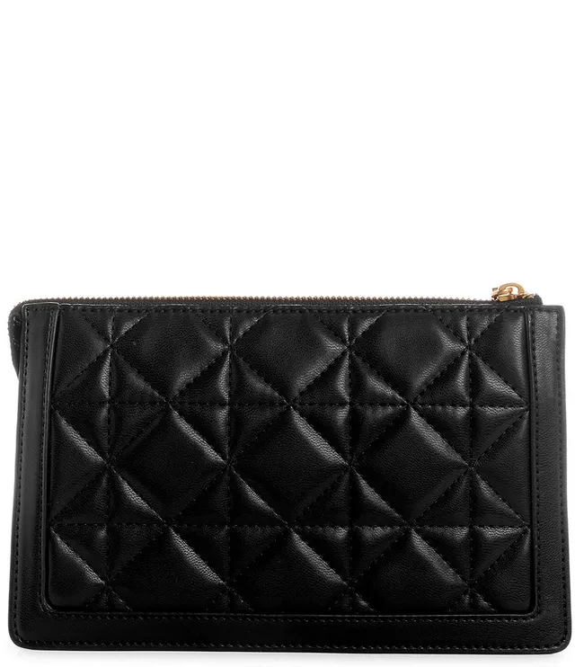 Guess Abey Multi Compartment Crossbody Quilted Bag