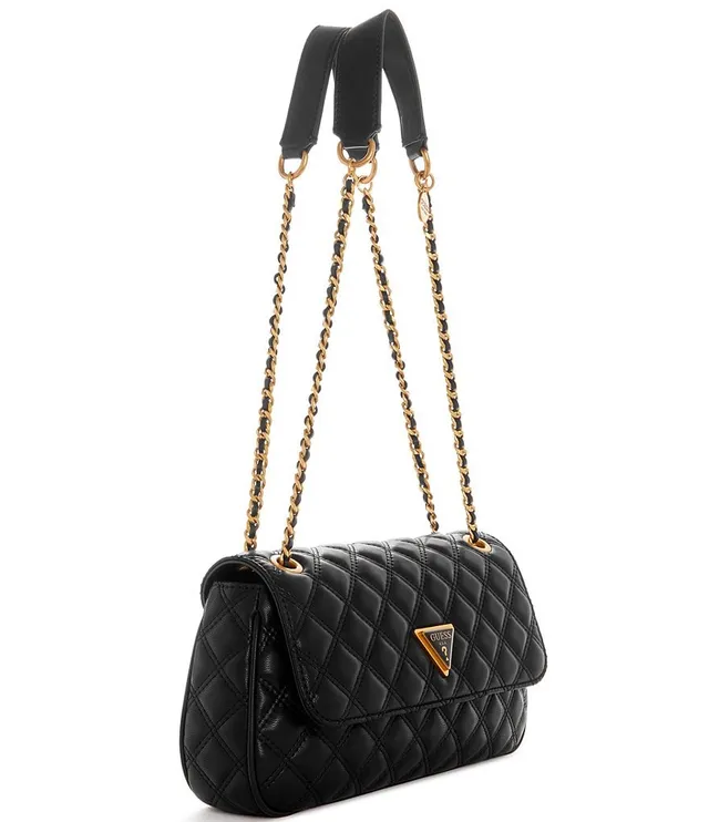 Guess Giully Quilted Convertible Flap Crossbody Bag