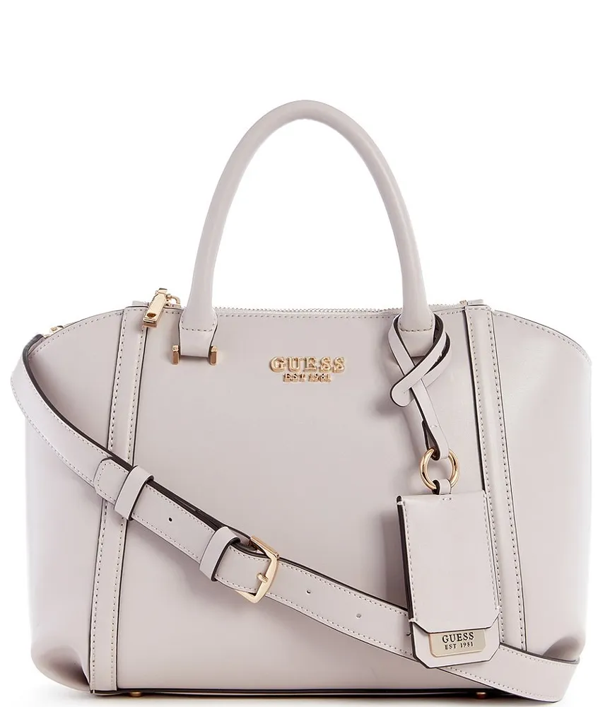 Guess Noelle Basique Signature Logo Girlfriend Satchel Bag