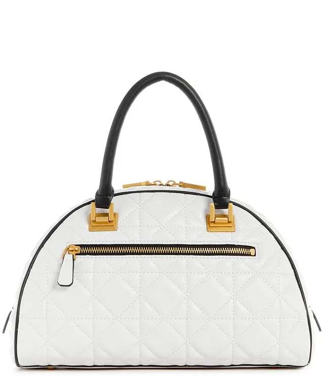 Guess Alexie Girlfriend Signature Logo Satchel Bag