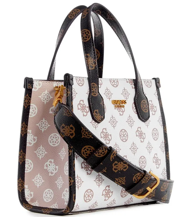 Guess Silvana Compartment Mini Logo Tote Bag