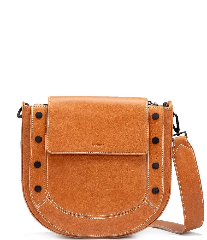 Vince Camuto Passo Leather Crossbody Saddle Bag