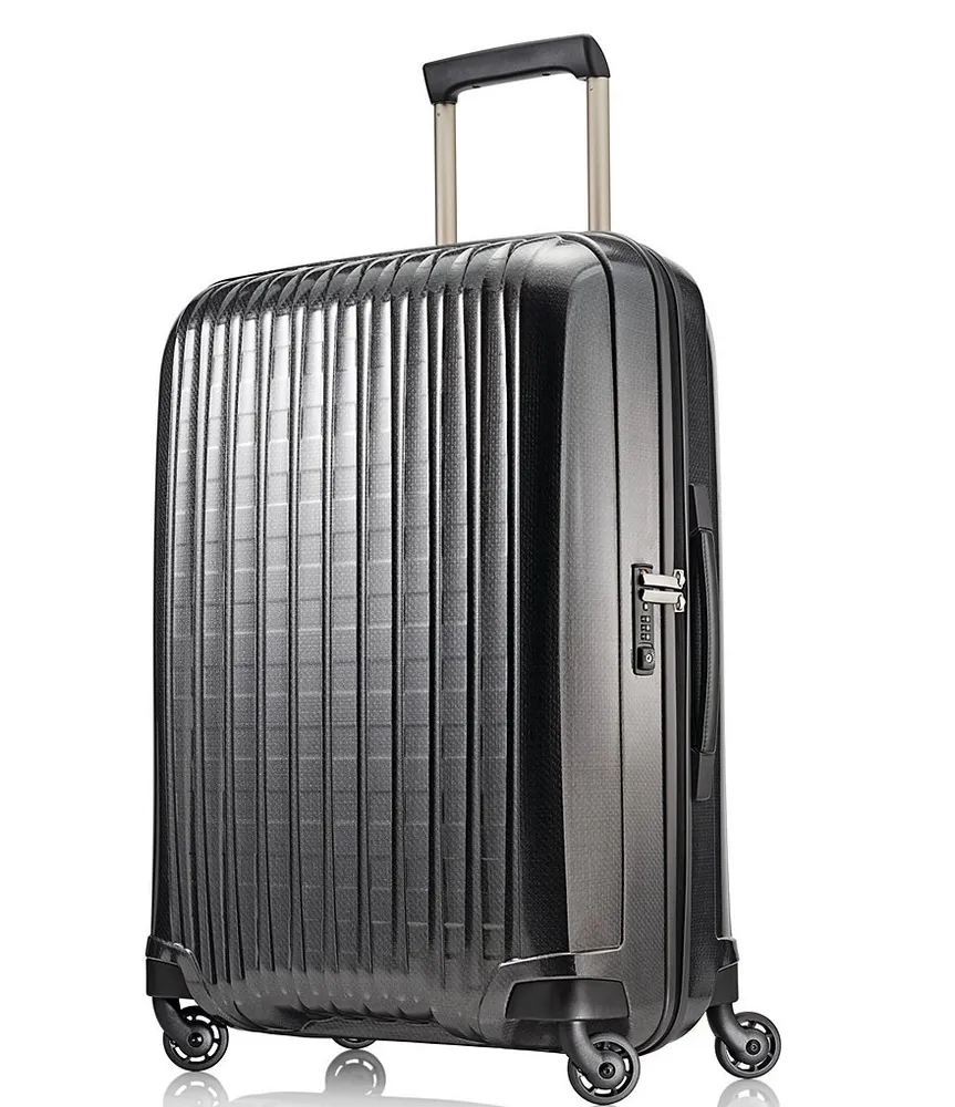 Hartmann Herringbone Deluxe Medium Journey Expandable Spinner - Black Herringbone