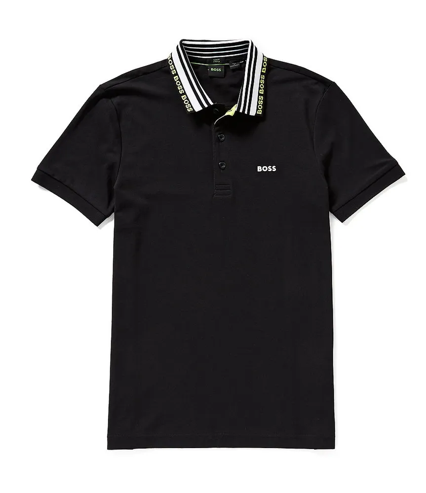 Armani Exchange Mens Short Sleeve Micro Logo Polo Shirt - Mens