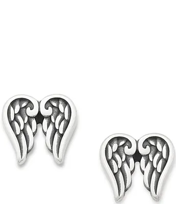 James Avery Solid Heart Sterling Silver Stud Earrings - Sterling Silver