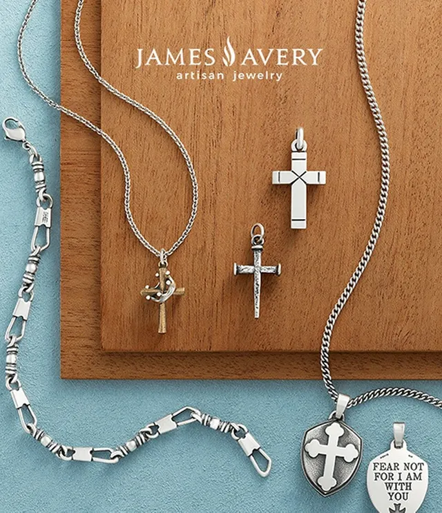 James Avery Fishers of Men Stainless Steel Line Bracelet - M