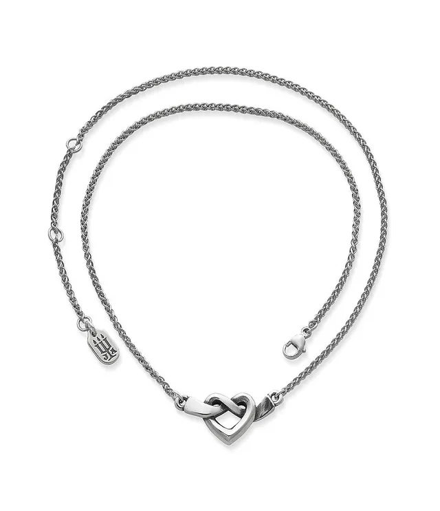 James Avery Rectangle Foxtail Chain Necklace