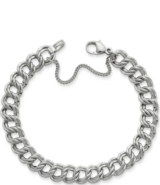 James Avery Double Curb Charm Bracelet