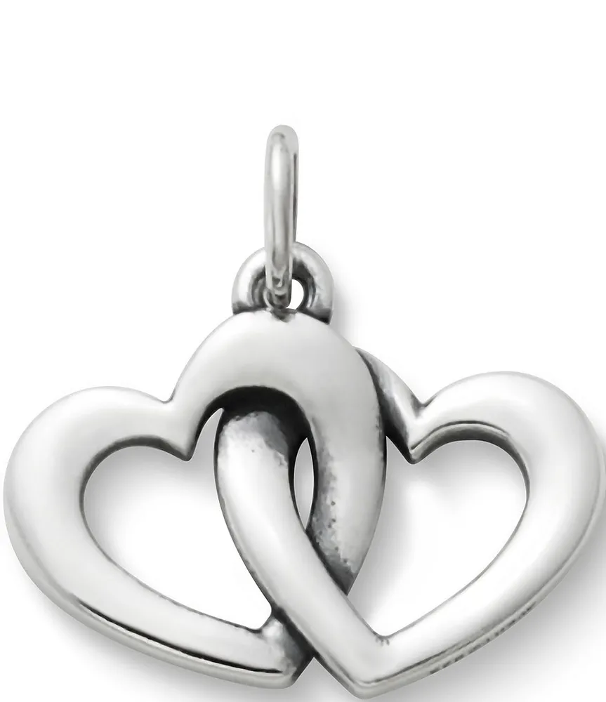 James Avery Heart Link Charm Bracelet