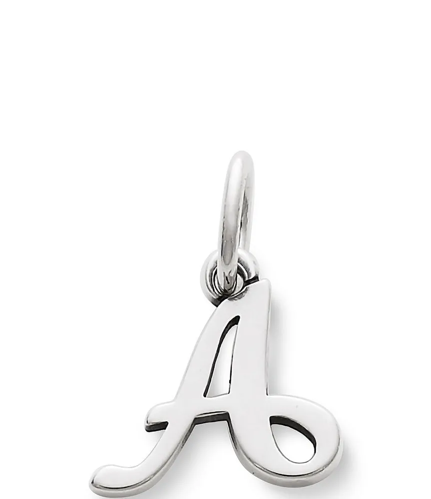 Sterling Silver Monogram Bracelet - Script