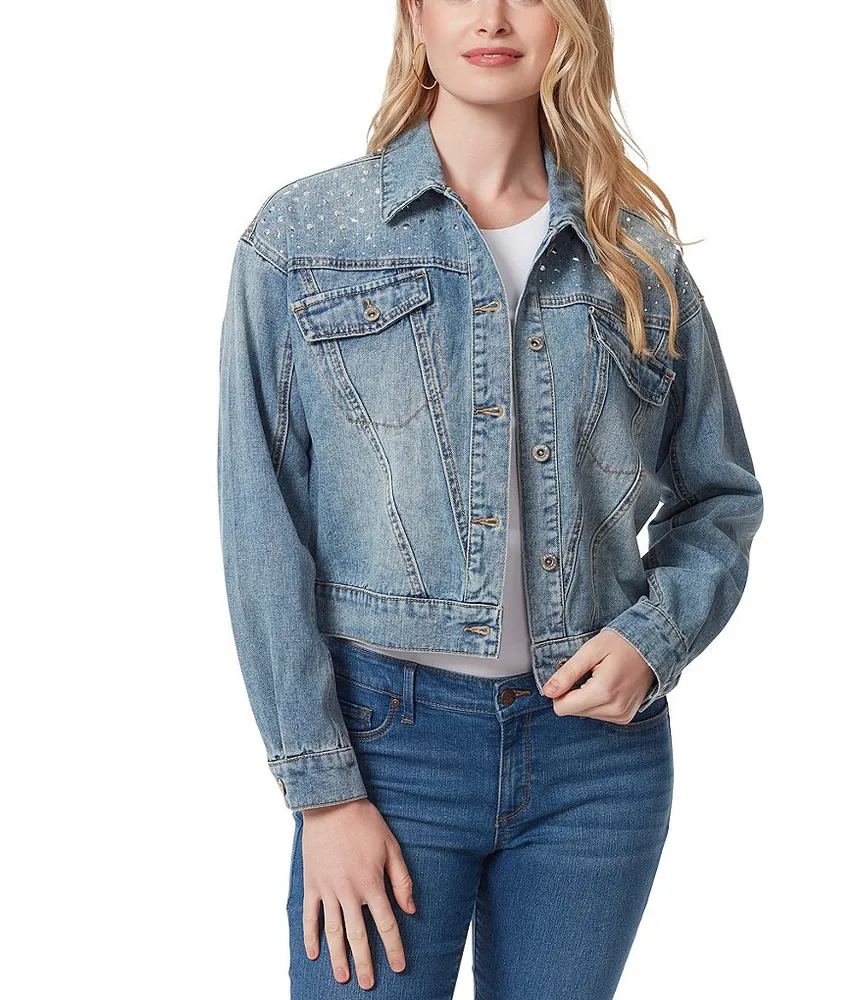 Jessica Simpson Women's Pixie Classic Jean Jacket