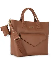 Ju-Ju-Be Eco Leather Zip Top Tote Bag