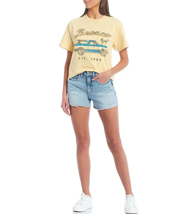 Junk Food Women's Ford Bronco T-Shirt in Gold - Size XL