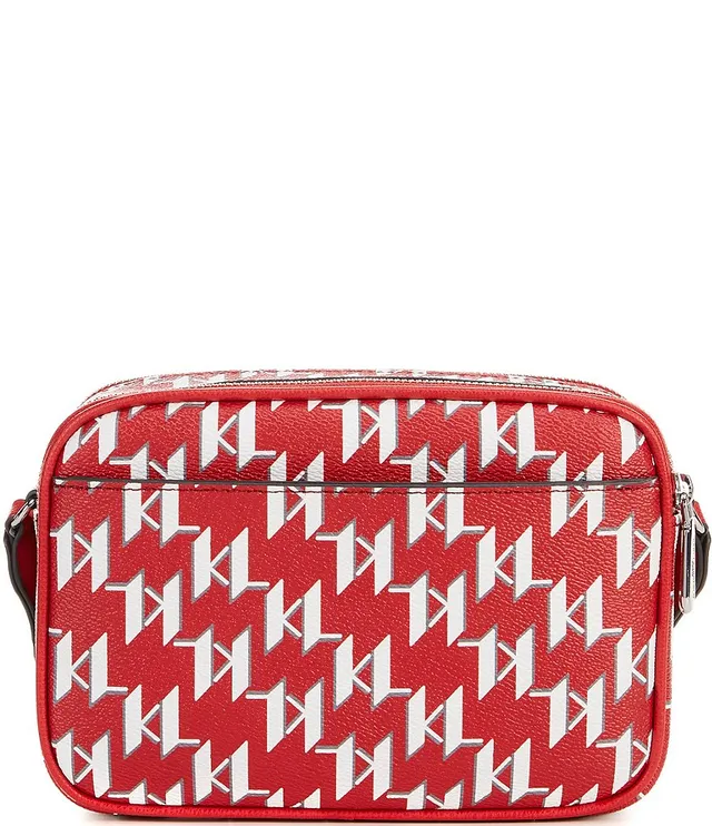 KARL LAGERFELD MAYBELLE CROSSBODY BAG WITH WIDE